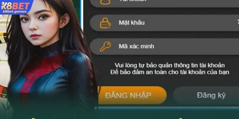 Đăng Nhập K8BET Thực Hiện 3 Bước Thành Công Vào Nhà Cái
