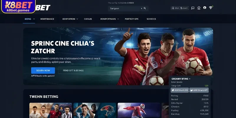 Giải trí cá cược thể thao đa dạng kèo cược tại K8BET