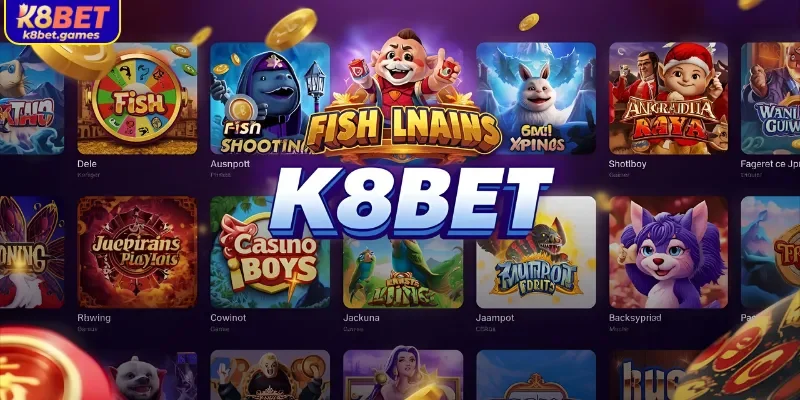 K8BET sở hữu hệ sinh thái cá cược trực tuyến đa dạng với hơn 300 sản phẩm giải trí